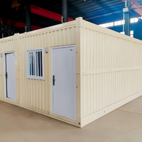 Contenedor Industrial Plegable: Opción Económica para Obras de Construcción, Campamentos y Restaurantes, Fabricado con Panel Sándwich de Acero