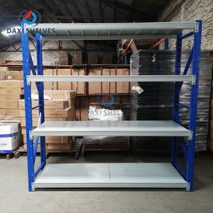 Estanterías Ajustables de Servicio Mediano, Estanterías de Almacenamiento de Acero para Almacén, Estanterías Industriales Blancas para Contenedores de Envío - Product Image 2