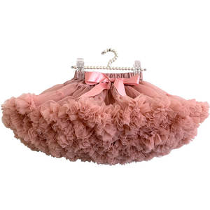 Vestidos de Princesa con Falda Tutú para Niñas, en Tela de Red con Diferentes Colores Sólidos, Estilo Arrugado, Gran Venta en AliExpress 2020 - Product Image 5