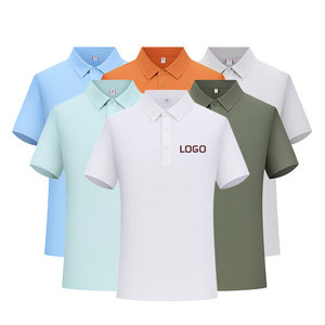 Nueva Camiseta Polo de <span class=keywords><strong>Golf</strong></span> con Logotipo Bordado Personalizado de Moda, Camiseta Polo para Hombre al por Mayor de Alta Calidad, 95% Poliéster, 5% Elastano, Tallas Grandes - Product Image 4