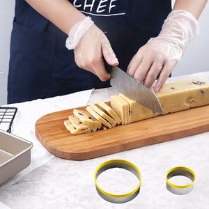 Moldes de anillo de círculo de Metal <span class=keywords><strong>para</strong></span> hornear de acero inoxidable, juego de cortador de galletas de repostería redondo <span class=keywords><strong>para</strong></span> magdalenas, bollos, <span class=keywords><strong>donas</strong></span> - Product Image 4