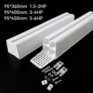 HVAC Ground Mount Condenser Shockproof Base Universal Outdoor PVC Unit <strong>Brackets</strong> Stand Mini Split <strong>Air</strong> <strong>Conditioner</strong> Floor Support - Product Image 1