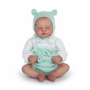 Poupées réalistes YeezWood pour filles, poupées bébé de 19 pouces, poupées réalistes en silicone pour bébés de 49 cm - Product Image 5