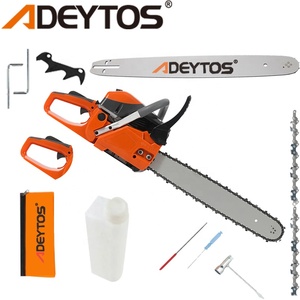 Scie à chaîne à essence 58cc Outils de jardinage de haute qualitéÉquipé de plaques de guidage de 18 pouces et de chainesTronçonneuse agricole à deux temps - Product Image 3