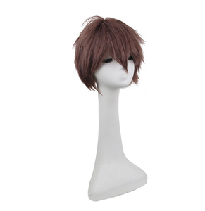 <span class=keywords><strong>Hajime</strong></span> Hinata วิกผมคอสเพลย์ spiky สีน้ำตาลจาก danganronpa 2-เส้นใยสังเคราะห์ทนความร้อนสูงสำหรับชุดอะนิเมะ - Product Image 2