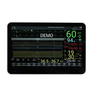 Tragbarer medizinischer Patienten monitor CONTEC CMS8500 14-Zoll-Patientenüberwachung