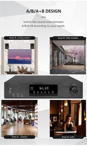 Amplificador de Potencia Digital Comercial de Alta Potencia de 4.0 Canales, Diseño de Zona AB Clase D RMS de 400W para el Hogar - Product Image 5