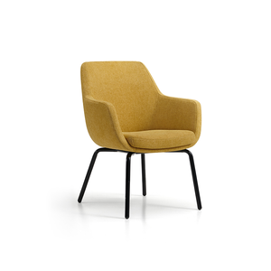 Poltrona Moderna di Design di Alta Gamma, Sedia Multiuso con Braccioli <span class=keywords><strong>per</strong></span> <span class=keywords><strong>Ufficio</strong></span>, Sala d'<span class=keywords><strong>Attesa</strong></span> e Relax - Product Image 1