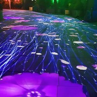 Projecteur de projection holographique 3D, dôme 360°, projecteur de cartographie, indice de protection IP33, intensité variable, 6000K, lumière du jour, pour espaces d'expérience interactifs