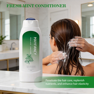 Set Famiglia Shampoo e Balsamo alla Menta <span class=keywords><strong>Botanica</strong></span> Rinfrescante con Estratto di Menta, Antiforfora, Lenisce il Cuoio Capelluto Pruriginoso, Senza Solfati - Product Image 5