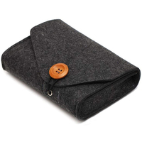Porte-cartes unisexe durable, 1 pièce, prix d'usine, protection écologique en feutre, sac portefeuille