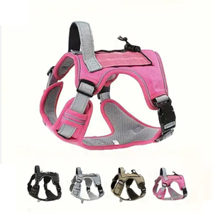 カスタマイズ可能なハイエンドプレミアムサービスヘビーデューティ引き無し<span class=keywords><strong>K9</strong></span>犬調整可能ベストハーネスパッド付き犬用大型犬用ハーネス - Product Image 2