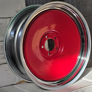 ใหม่20นิ้ว<span class=keywords><strong>ล้อ</strong></span>เหล็กคลาสสิกขอบเมือง PCD 5X114.3 5x120.65 5x127 5x139.7 6X139.7ขอบโครเมี่ยม - Product Image 3