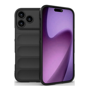 Funda para iPhone 17, tacto suave, color sólido, recortes precisos, cobertura total, resistente a caídas, funda blanda - Product Image 1