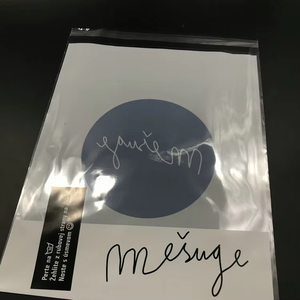 Factory Custom Logo Clear Plastic BOPP Shrink <strong>Bag</strong> Disposable Eco-friendly Heat Sealed Clothing Underwear Gravure Supermarket - Product Image 3