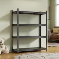 Stock local entrepôt US : 4 rayonnages à palettes en fer Lays et étagères de stockage industrielles pour entrepôt et mezzanine