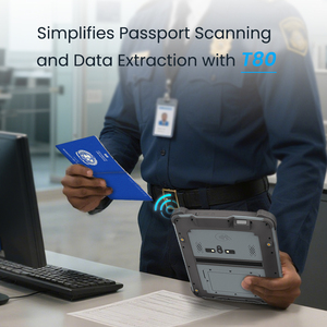 High Security Epassport Card Booklet with PC PVC Polycarbonate Data <strong>Page</strong> CLI MLI RFID <strong>Coding</strong> for High Resolution CMYK Printing - Product Image 6