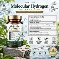Comprimés d'hydrogène moléculaire OEM, 60 comprimés, soutiennent la santé cellulaire, complément alimentaire non-OGM