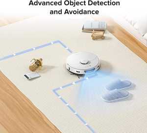 <span class=keywords><strong>Roborock</strong></span> <span class=keywords><strong>S7</strong></span> <span class=keywords><strong>Max</strong></span> Ultra Robot Aspirateur 5500Pa Haute Aspiration Humide et Sec Domestique App Contrôlé Nettoyage Automatique LiDAR Navigation HEPA - Product Image 5