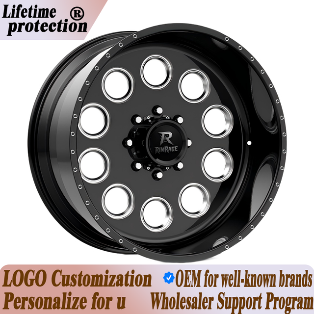 American Force Wheels F09 BIG TEN SS H-Spoke Forged Wheels 22x10 24x12 26x10 8x180 10x200 for RAM 1500 RAM 2500