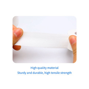 Hot Selling Hospital Medical Protection Sports Fixed Bandage Tooth <b>Edge</b> Cotton <b>Plastic</b> <b>Edge</b> Zinc Oxide Tape - Product Image 4