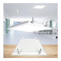 Éclairage LED industriel personnalisé pour salle blanche avec indice de anti-éblouissement, en aluminium, IP65, SMD2835, vis captives