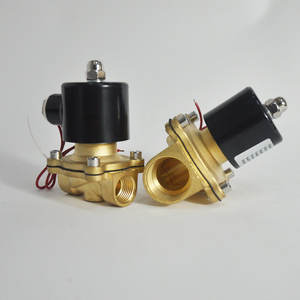 24VDC/110V/220VAC 2w 1/4 3/8 1/2英寸隔膜电动电磁阀常开/常闭 - Product Image 3