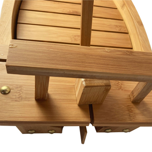 Plateau à <span class=keywords><strong>sushi</strong></span> en bambou/bois extra large en gros, plateau de service en bois de style japonais de haute qualité pour <span class=keywords><strong>sushi</strong></span> et sashimi - Product Image 6