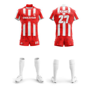 Personnalisable Fit Factory Direct Selling Rugby Jersey Durable de nouveau matériau Offre Spéciale Rugby Wear pour la compétence - Product Image 6