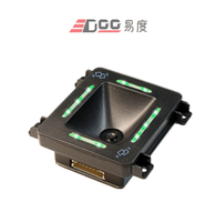 EDOO MF28 Lecteur de codes-barres intégré NFC 1D 2D haute vitesse pour contrôle d'accès aux carreaux rotatifs, module de lecture de codes-barres 13.56 MHz