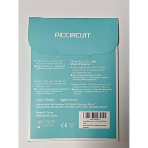 Parches Hidrocoloides para Granos, 180 Unidades, 12mm y 8mm, Circulares, Invisibles, Transpirables e Impermeables para el Acné Facial - Product Image 6