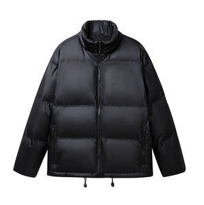 <span class=keywords><strong>Chaqueta</strong></span> de burbuja impermeable con logotipo personalizado de poliéster de alta calidad para hombre, <span class=keywords><strong>chaqueta</strong></span> bomber acolchada para exteriores cálida de invierno para hombre - Product Image 6