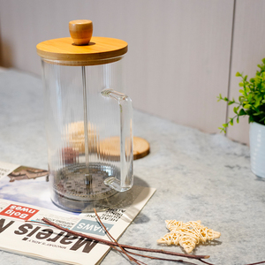 Vente flash : <span class=keywords><strong>Mini</strong></span> presse à café individuelle, cafetière à piston française, résistante à la chaleur, en verre borosilicate épais, presse à café et à thé - Product Image 3