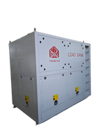 Banc de charge résistif AC400V 1100kW pour usage extérieur, petit conteneur pour test de groupe électrogène et centre de données