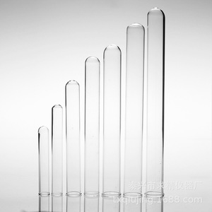 Seeking Excellence Glass Test Tubes Borosilicate Various Sizes No Cap Lab Use - Product Image 1