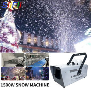 Machine à neige DMX haute puissance 1500W pour concert, événement, fête, studio, mariage, scène, effets spéciaux - Product Image 1