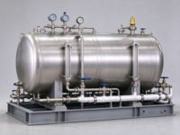Separator Produksi 3 Fasa ASME - Peralatan Minyak & Gas Standar API