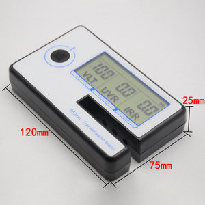 Personalización Linshang LS162 Car Film Tint Reader Comparación chino-inglés Medidor <span class=keywords><strong>de</strong></span> transmisión prueba UV IR y VLT - Product Image 5