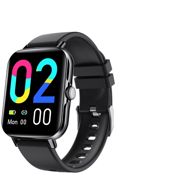 F107 Health Tracker Inteligente Smart Watch Heart Rate Blood Oxygen Body Temperature Multi Sport Mode IP67 Waterproof Android