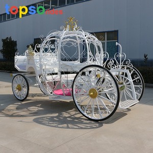 Carruaje de Caballos para Bodas en Venta, Vagón de Caballos Estilo Princesa para Bodas con Buen Precio - Product Image 5