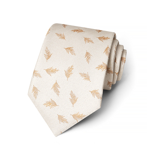 Cravatta Formale da Uomo a Righe Larga 8cm Tessuta a Mano Adatta per Occasioni Come Colloqui di Nozze e Testimoni - Product Image 1