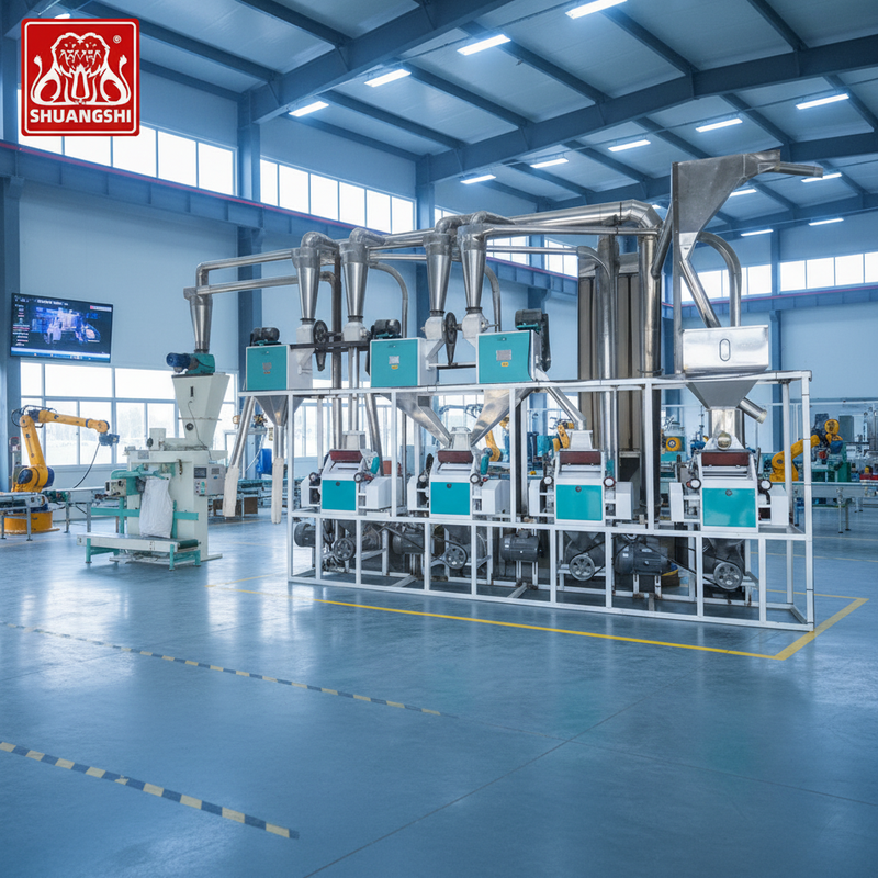 Automatic Capacity 20tpd Multifunctional Flour Milling