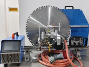 Scie murale industrielle LIMAGY HF26 26KW, profondeur de coupe 700mm, moteur sans balais haute fréquence, diamètre de lame 1600mm - Product Image 3