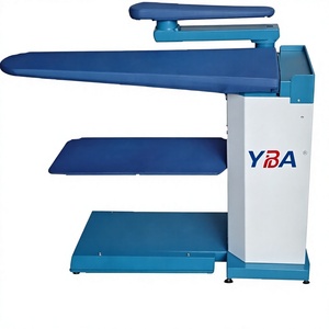 Table à repasser à aspiration YBAO avec bras auxiliaire, planche de pressage industrielle pour le repassage à la vapeur - Product Image 1