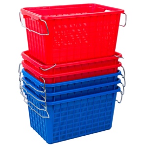 Cajas de Plástico Resistentes y Duraderas para Envíos, Cajas de Plástico para Frutas y Verduras - Product Image 5