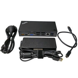 Usado y 40A90090US 40A90090EU <span class=keywords><strong>ThinkPad</strong></span> UltraDock con adaptador de CA de 90W 40a90090us <span class=keywords><strong>ThinkPad</strong></span> USB tipo-c estación de acoplamiento, negro - Product Image 5