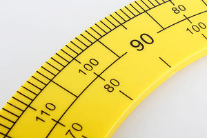 Gelsonlab HSMM-011 высокое качество обучение пластиковый угломер - Product Image 5