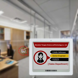 Écran numérique intelligent de 4,2 pouces pour salle de réunion, panneau d'affichage numérique intelligent, dossier intelligent, affichage BLE ESL NFC, écran E-Paper, panneau ABS pour étagères de supermarché - Product Image 1