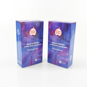 <span class=keywords><strong>SABS</strong></span>-zertifizierte ultra dünne männliche Latex kondome mit gut sichtbarem Punktmuster für ein besseres Sensitivitäts-Vergnügen - Product Image 1