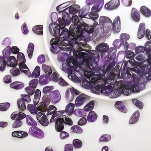 Partículas Pequeñas para Decoración de Acuarios, Aromaterapia, Piedra Difusora de Cristal Natural, Artesanías Naturales, Piedra Triturada de Amatista Natural - Product Image 1
